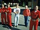 SM 1993, första tävlingen Karl H, Peter J, Magnus L, Carl L från SÄI och Reine A